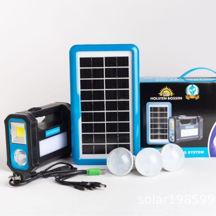 GD solar small system foreign trade hot selling mobile phone emergency charging flashlight external one to three bulbs in Africa1 - Tradedubai.ae Wholesale B2B Market
