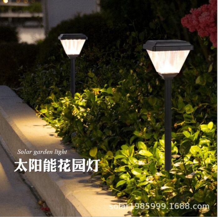 HB-TY-03-50W solar light lawn light garden light outdoor super bright LED community street light garden light scene - Tradedubai.ae Wholesale B2B Market