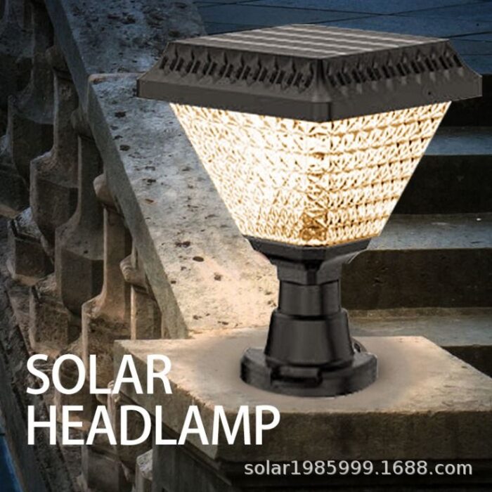 HB-TY-03-50W solar light lawn light garden light outdoor super bright LED community street light garden light scene3 - Tradedubai.ae Wholesale B2B Market