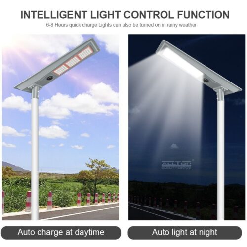 Integrated solar street lights new rural outdoor solar lights garden lights household solar integrated street light1