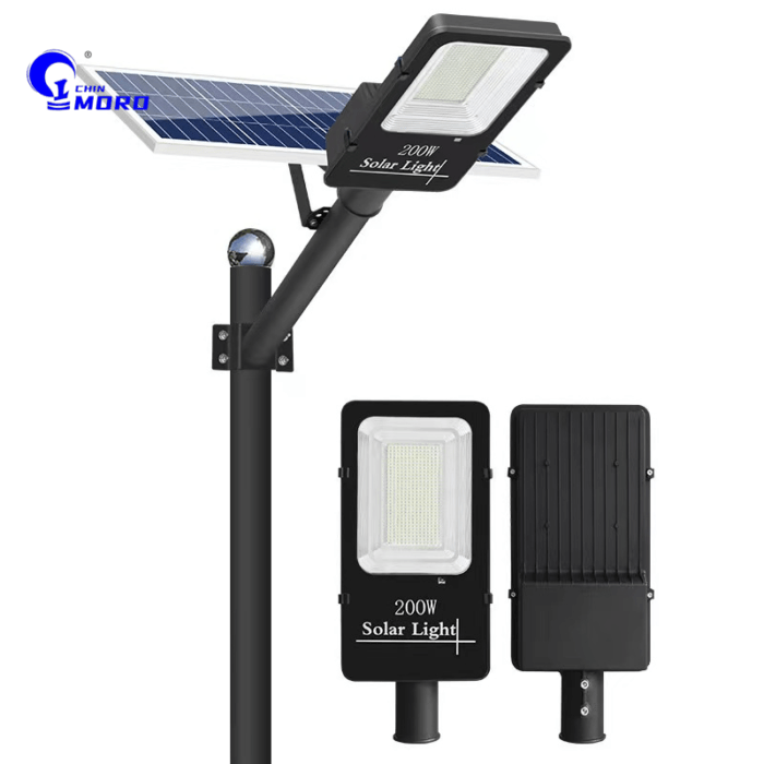 MORO Solar Street Light Black Series 60W 100W 150W 200W1 - Tradedubai.ae Wholesale B2B Market
