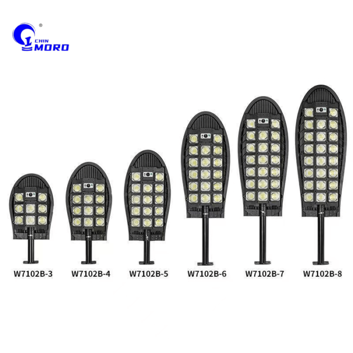 MORO Solar Street Light LED COB Street Light Solar Street Light Outdoor Induction Light Cup2 - Tradedubai.ae Wholesale B2B Market