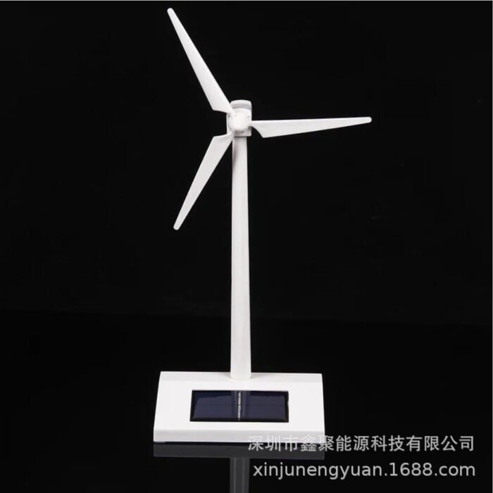 Manufacturer sells solar windmill plastic windmill diy assembled ornaments windmill model toys crafts gifts - Tradedubai.ae Wholesale B2B Market