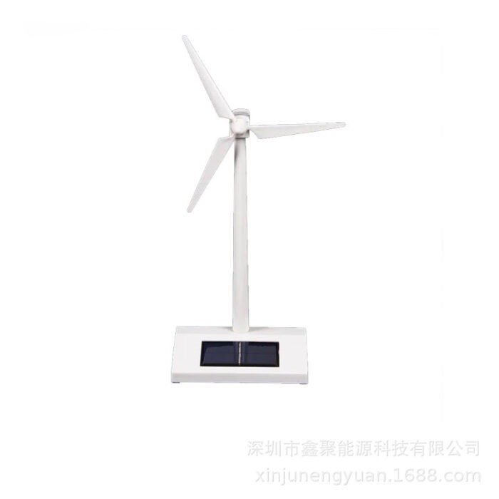 Manufacturer sells solar windmill plastic windmill diy assembled ornaments windmill model toys crafts gifts1 - Tradedubai.ae Wholesale B2B Market
