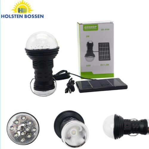 New solar rechargeable bulb light outdoor movable night market street lamp LED power outage emergency camping light1
