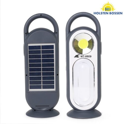 Portable emergency solar lantern best-selling COB multifunctional mobile phone emergency charging LED horse lantern in African island countries