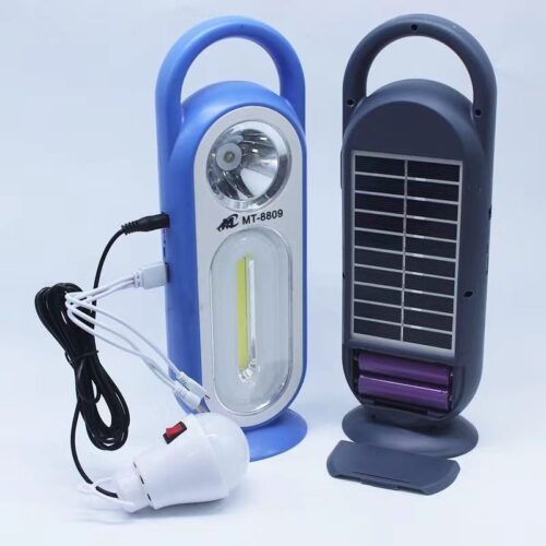 Portable emergency solar lantern best-selling COB multifunctional mobile phone emergency charging LED horse lantern in African island countries1