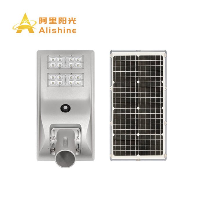 Shenzhen factorys new 30W integrated solar street light hot-selling European and American style 5050 lamp beads easy to install - Tradedubai.ae Wholesale B2B Market