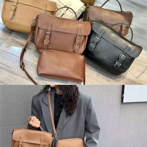 Shoulder Bags Large Capacity Crossbody Bookbags For Girl Student Messenger Bag