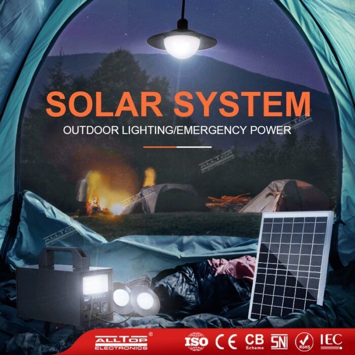 Solar lamp household lithium phosphate light source small system 12V60W power generation and storage generator set mobile power supply1 - Tradedubai.ae Wholesale B2B Market