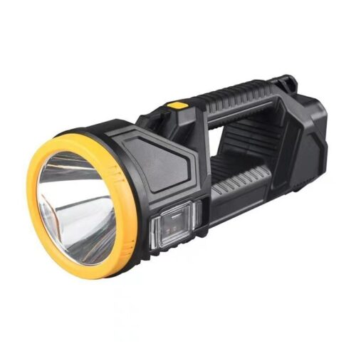 Solar portable light high power strong light outdoor patrol adventure camping emergency rechargeable LED searchlight1