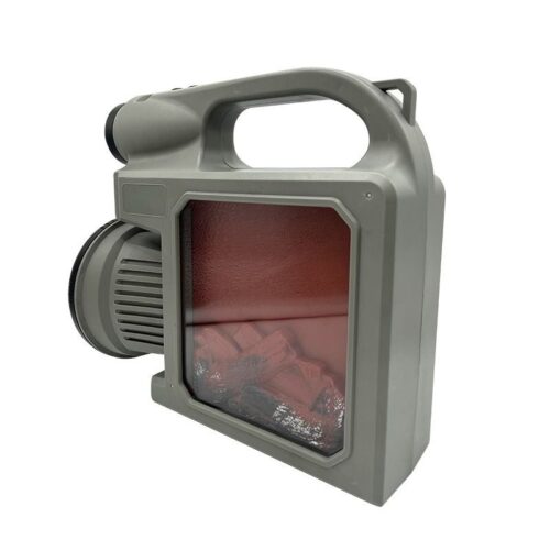 Solar portable searchlight outdoor LED emergency mobile phone charging strap large COB display searchlight