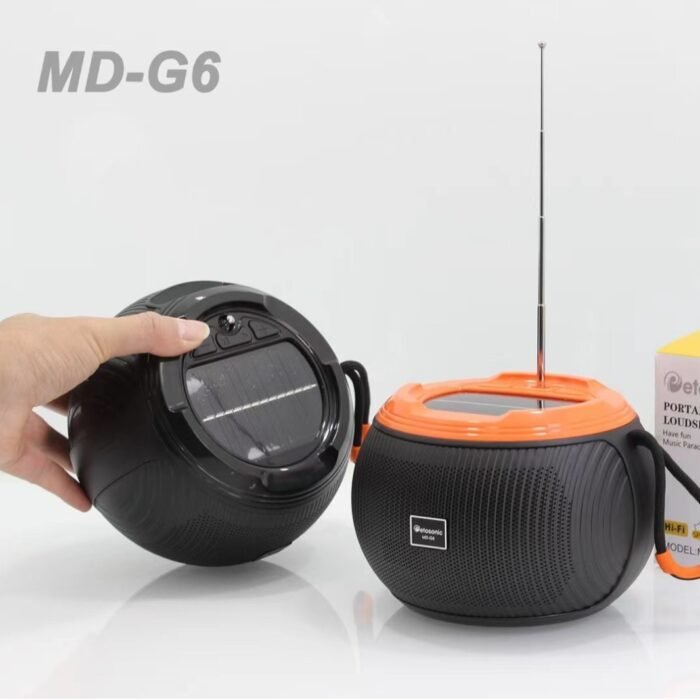 Solar radio audio wireless mobile phone holder convenient high-quality subwoofer retro Bluetooth speaker1 - Tradedubai.ae Wholesale B2B Market