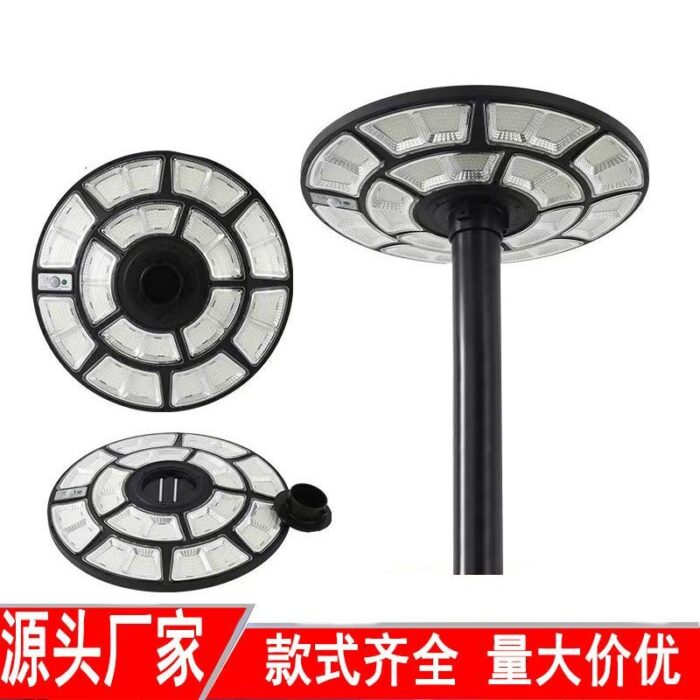 Solar street light ultra-thin UFO flying saucer light park community square landscape integrated induction street light garden light - Tradedubai.ae Wholesale B2B Market