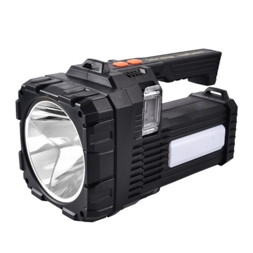 Solar strong light portable lamp high power outdoor adventure mountaineering emergency LED power bank rechargeable searchlight1 - Tradedubai.ae Wholesale B2B Market