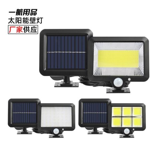 Split solar wall light human body intelligent sensor light garage light outdoor lighting hanging street light garden light