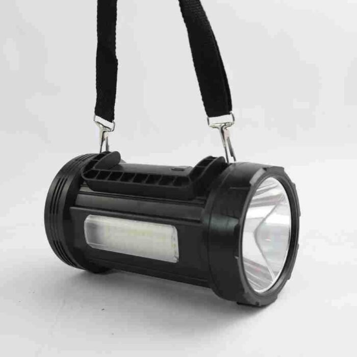 Strong light solar searchlight outdoor strap fast charging emergency charging function LED high power popular portable lamp - Tradedubai.ae Wholesale B2B Market