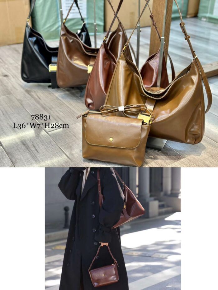 Tote Bags Women Autumn Handbag Leather Shoulder Crossbody Shopper M- 78831 Size : L36*W7*H28cm