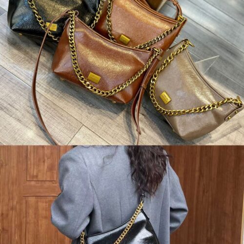 artificial leather shoulder bag casual Joker Crossbody Bag