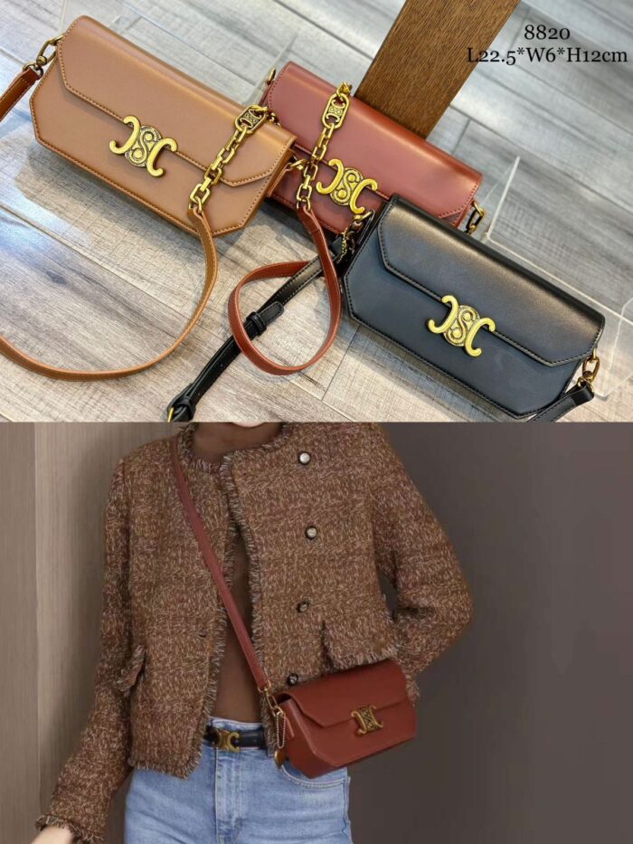Women's Bag Cowhide Leather Single Shoulder Messenger Bag Luxury Designer Fashion Ladies Handbag - Tradedubai.ae Wholesale B2B Market