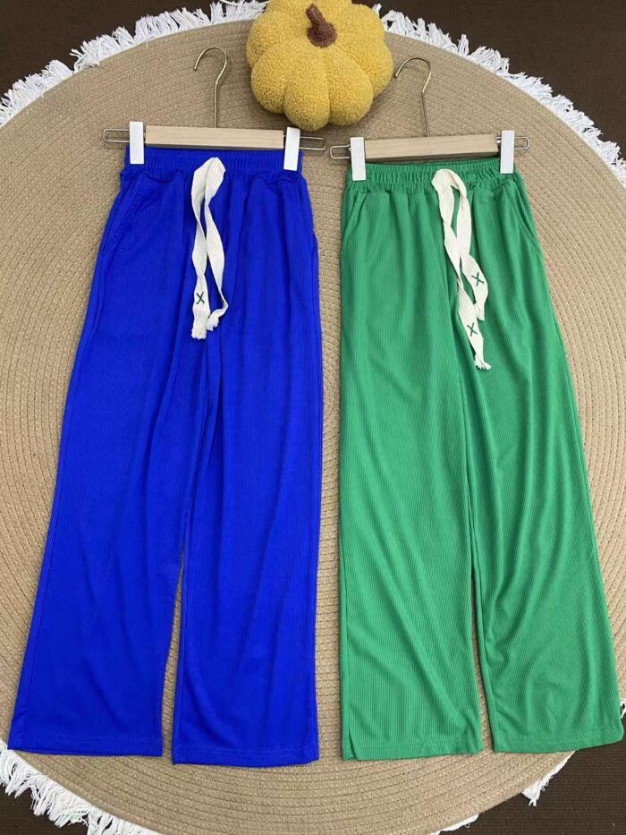 Childrens wear wide-leg pants childrens wear drawstring casual sports versatile loose wide-leg pants - Tradedubai.ae Wholesale B2B Market