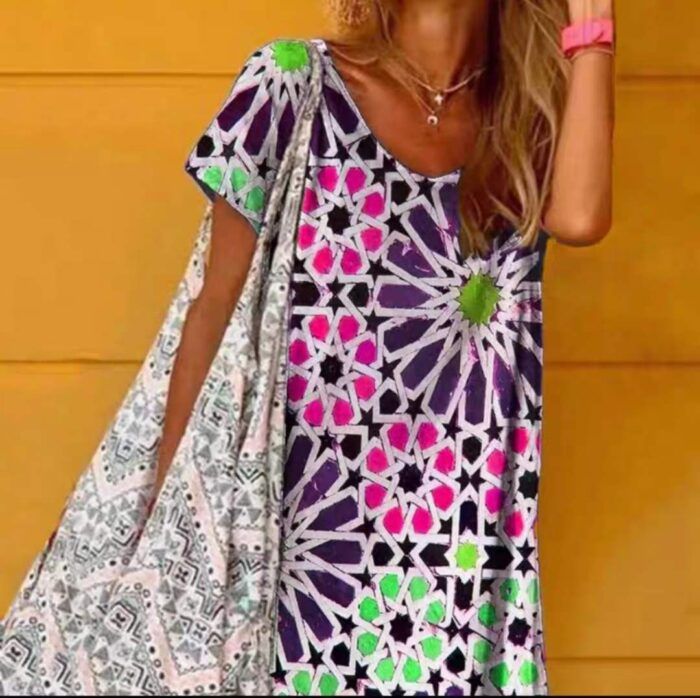 European and American large size long dress - Tradedubai.ae Wholesale B2B Market