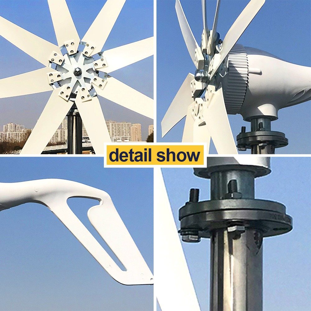 Wanyou Horizontal axis wind turbine SS200W-1000W overseas warehouse ...