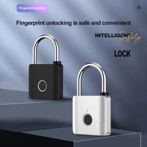Fingerprint pad lock - mini lock - travel lock - bag lock - Tradedubai.ae Wholesale B2B Market