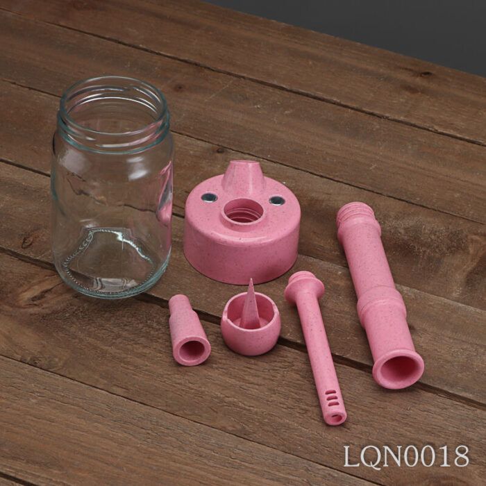 2024 New Design Biodegradable Weed Glass Bong in Stock Water Pipe - Hookah Shisha