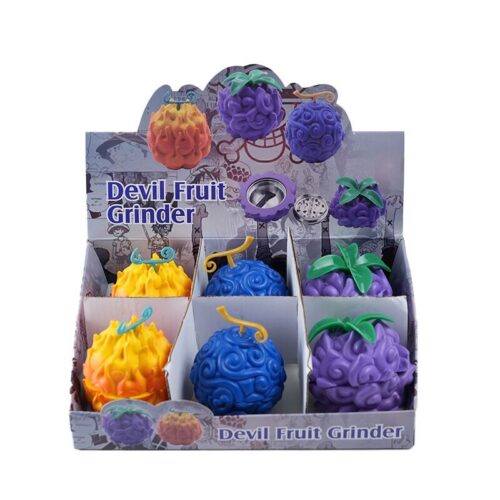 2024 New Fashion Devil Fruit Grinder Weed Tobacco Herb Grinder