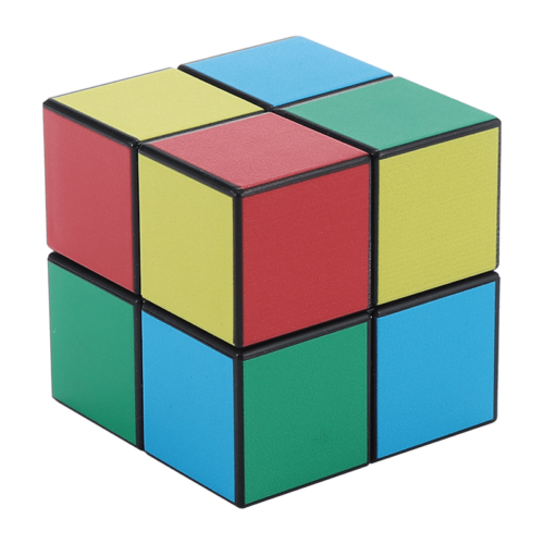 2024 New Fashion Plastic Rubiks Cube Herb Grinder Hemp Weed Tobacco Herb Grinder