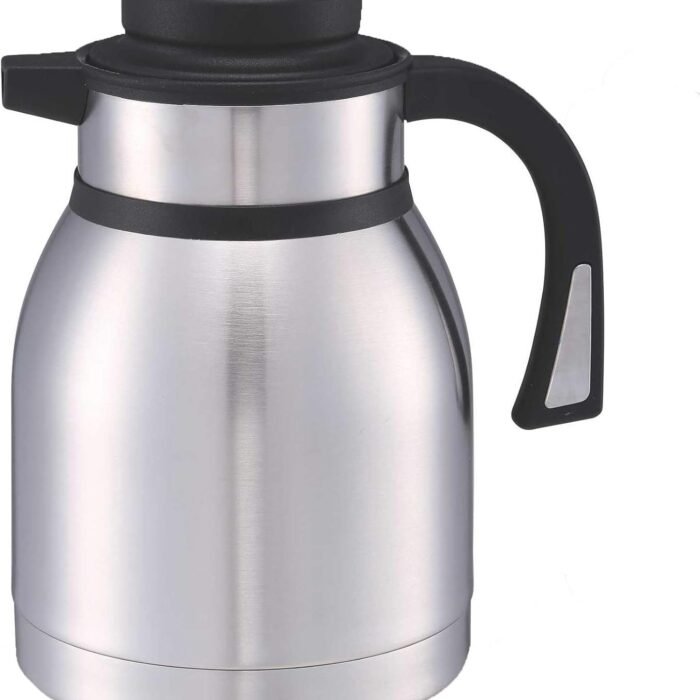20L Stainless Steel Coffee Jug Elegant Design Non Drip Anti-Burn Double Wall Insulation Ideal for Coffee Tea Fruit Juice Milk Hot Water