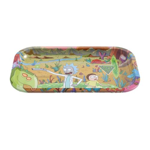 27-16cm Classic Custom Metal Tobacco Weed Rolling Tray Rick and Morty Design1 - Tradedubai.ae Wholesale B2B Market 27-16cm Classic Custom Metal Tobacco Weed Rolling Tray Rick and Morty Design - Tradedubai.ae Wholesale B2B Market