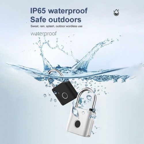 Fingerprint pad lock - mini lock - travel lock - bag lock - Tradedubai.ae Wholesale B2B Market