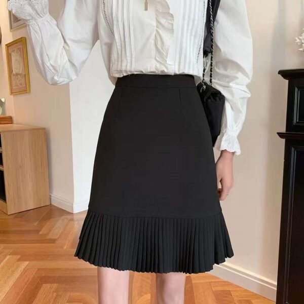 A-line skirt made of small miscellaneous suit fabrics substantial but not light basically lined - Tradedubai.ae Wholesale B2B Market