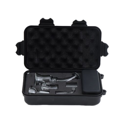 Bent Neck Circular Mouthpiece Mini Dab Rig Set Portable Kit With Joint1 - Tradedubai.ae Wholesale B2B Market - Tradedubai.ae Wholesale B2B Market