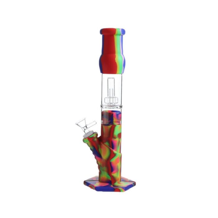 Bong Factory Custom Logo Easy to Clean Ricky and Morty Glass Water Bong Silicone Bong Waterpipe for outdoor indoor Bong2 - Tradedubai.ae Wholesale B2B Market