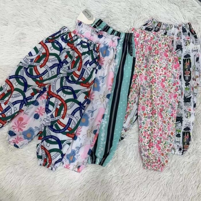 Brand Komizai childrens ice porcelain digital stretch pants - Tradedubai.ae Wholesale B2B Market