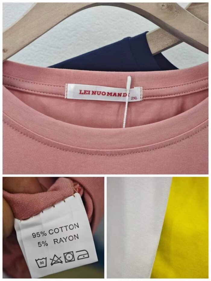 Branded womens cotton plus spandex short-sleeved T-shirts - Tradedubai.ae Wholesale B2B Market