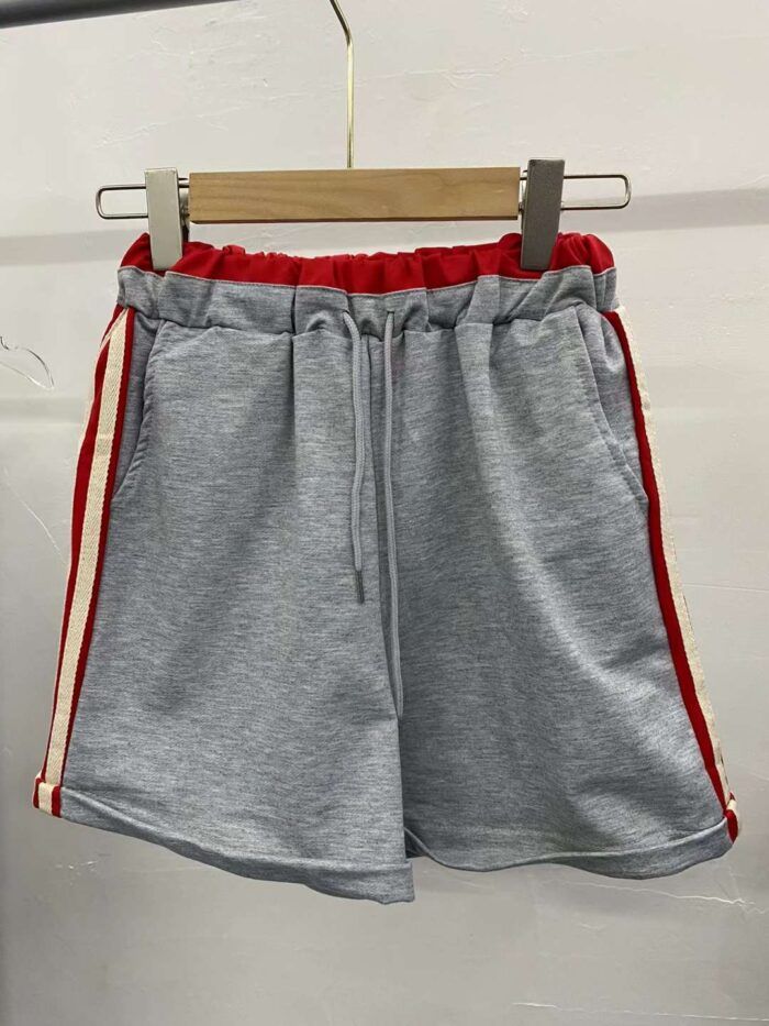 Casual straight-leg sports shorts in cotton - Tradedubai.ae Wholesale B2B Market