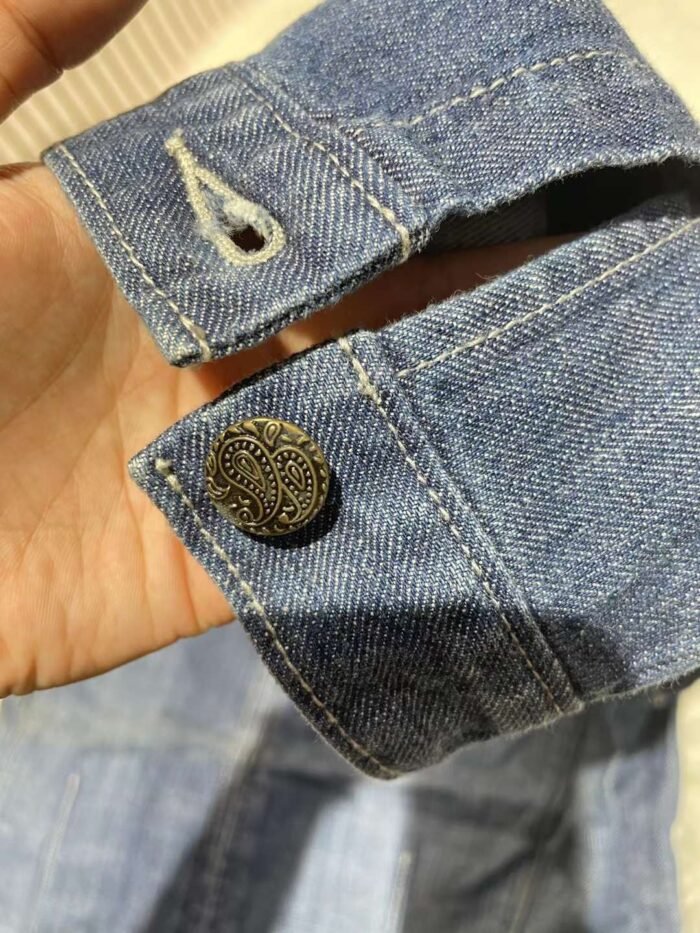 Cheap clearance denim jacket There are slight flaws some wind marks and embroidered buttons - Tradedubai.ae Wholesale B2B Market
