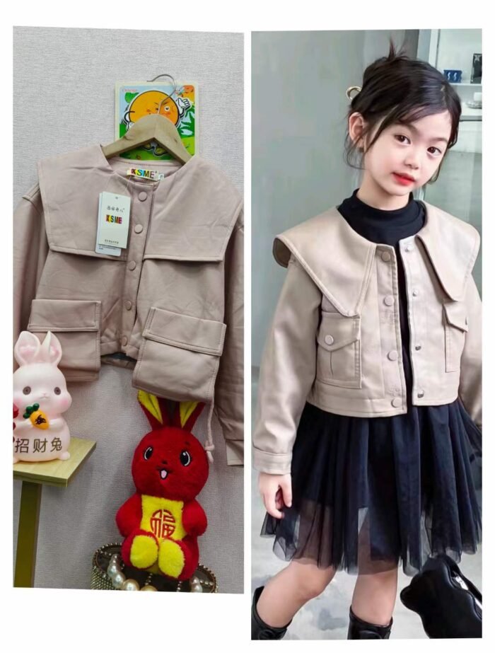 Childrens clothing leather jackets and leather skirts - Tradedubai.ae Wholesale B2B Market