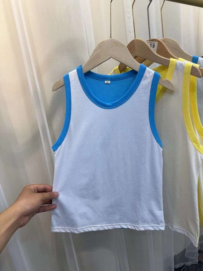 Childrens clothing pure cotton childrens vest same style for men and women - Tradedubai.ae Wholesale B2B Market