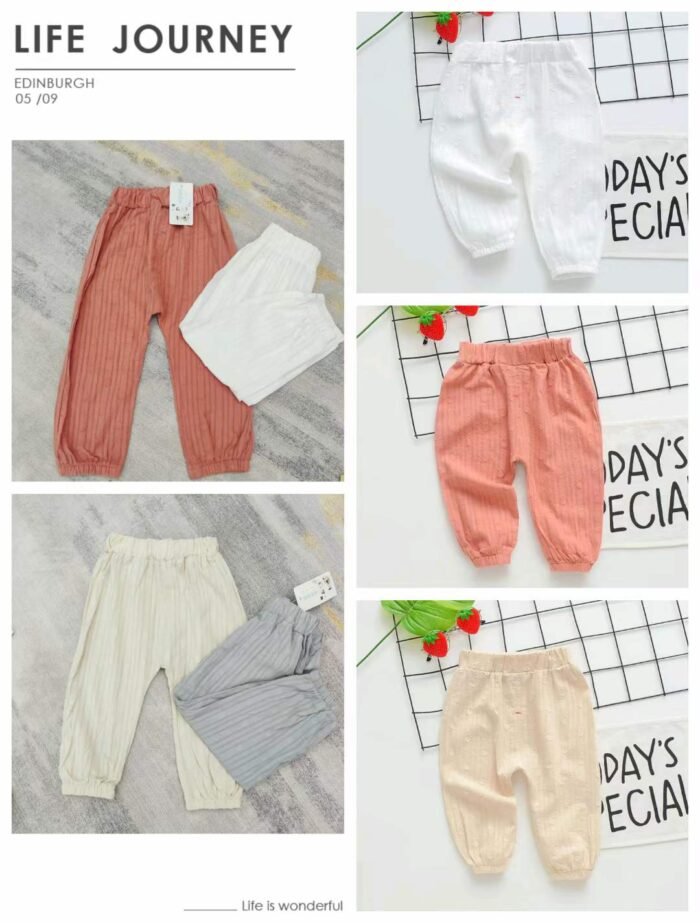 Childrens thin anti-mosquito casual pants the fabric is soft and breathable - Tradedubai.ae Wholesale B2B Market
