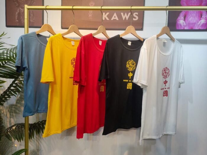 Chinese-style printed wide T-shirts 2 - Tradedubai.ae Wholesale B2B Market