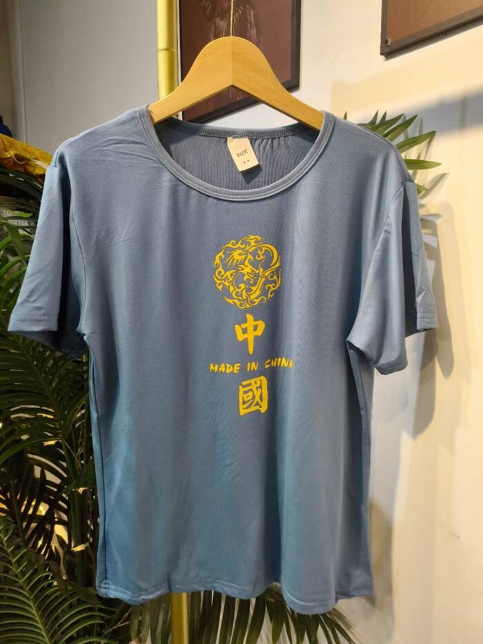 Chinese-style printed wide T-shirts - Tradedubai.ae Wholesale B2B Market
