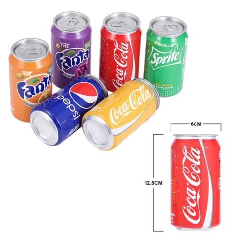 Coca Cola Coke Soda Can Diversion Dry Flower Pop Can Stash Storage Jars For Tobacco