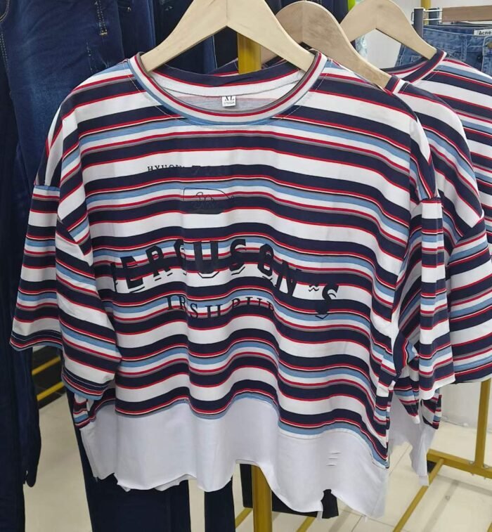 Cotton loose large short T-shirt - Tradedubai.ae Wholesale B2B Market