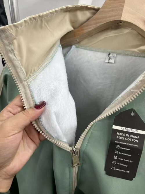 Couples fleece baseball uniform zipper jackets 8 - Tradedubai.ae Wholesale B2B Market