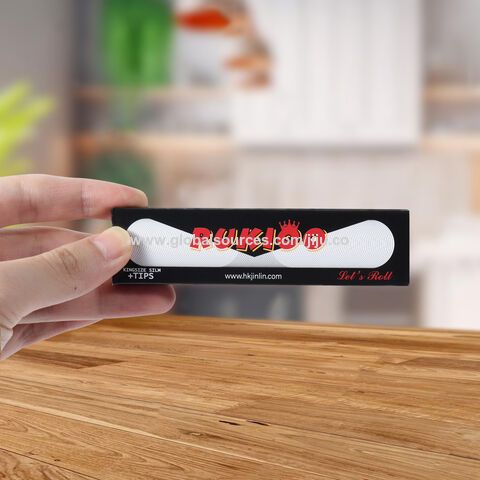 Custom Hemp Raw Smoking Rolling Papers Smoking Filter Tips King Size Slim